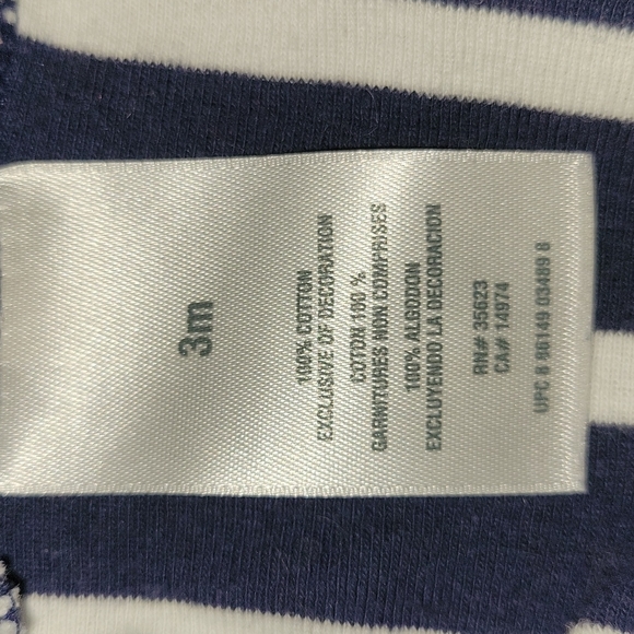 💥5/$25 Carter's Summer one piece  Size 3months - Picture 4 of 4